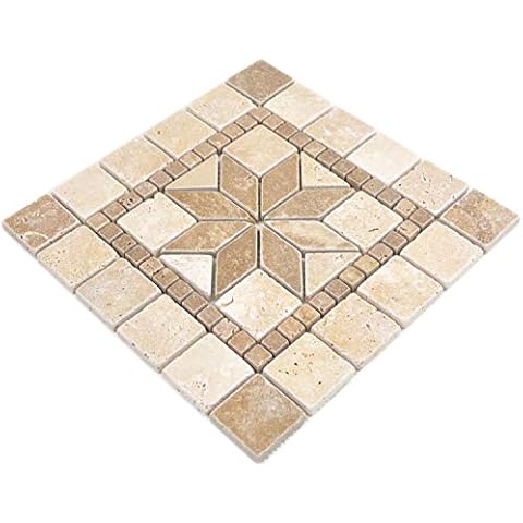 Mosaïque Travertin Beige Conwire Cover