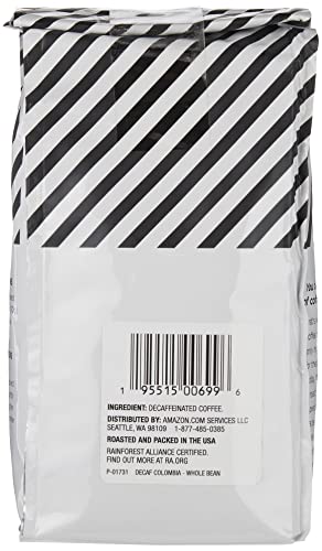 Amazonfresh Decaf Colombia Whole Bean Coffee, Medium Roast, 12 Ounce (Pack Of 3) #TOP3