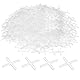 QUARKZMAN 1000 Stück Fliesenabstandhalter 2mm Hartplastik Kreuz Fliesen-Nivellierer Abstandhalter Installation Keramik Abstand Clips für Wandboden