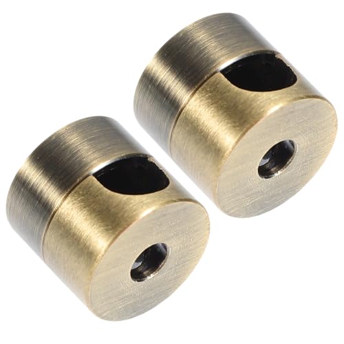 COLLBATH 2 pièces Crochets de Fixation pour Câble Électrique Aluminium Supports Métalliques Durables pour Suspension de Lampes Accroche-fil de Plafond pour Câbles Souples et Lampes DIY