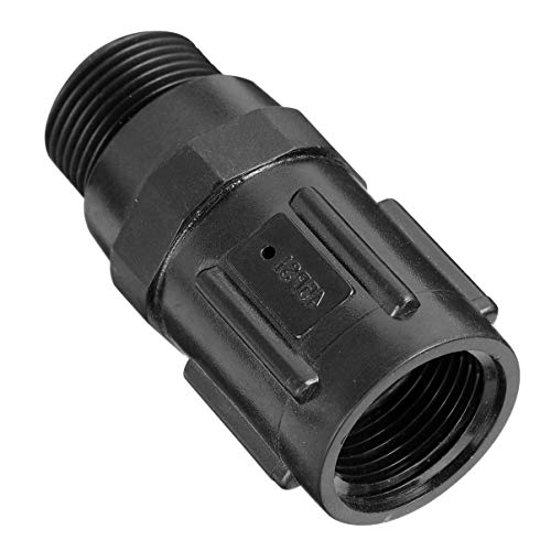 POPETPOP Jardín Travel Accessories Accessories de Goteo Regulador de Presión de 45 Psi 3/4 Pulgadas Goteo de Hilo de Manguera Reductor de Presión Válvula de Flujo para Travel Adapter