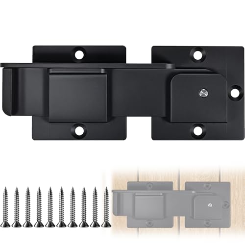 ZZBUY 7.5" Flip Gate Latch Lock, Heavy Duty Adjustable Door