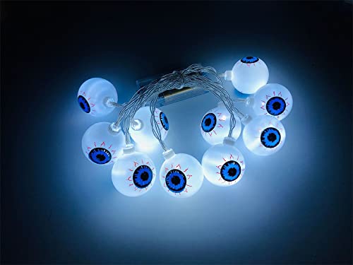 Proxiceen LED Halloween Horror Globo Ocular Atmósfera Arreglo Luz Interior y Exterior USB Cadena de Luces (A2,3M) Cover