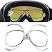 Floralby Goggles Insert Frame Sunglasses Adapter Myopia Inline Frame Myope Friendly Transparent