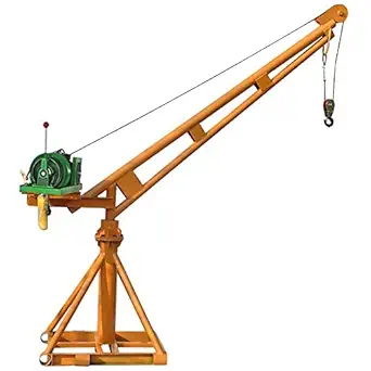IND FIRST CHOICE Mini lifting Crane - 500 kg | WITH Electric Motor | 360 Rotation | Copper Winding motor | Single Phase | 60M Rope
