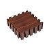 AIZYR Bedruckte Holzmaserung Bodenfliesen 0,4 Zoll Dick Ineinandergreifender Eva-Schaum Puzzle Bodenmatte, Schutzboden Für Fitnessgeräte,B