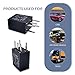Zeathery 2 PCS Fuel Pump Relay, G8V-RH-1C7T-R-DC12V IP67 Waterproof 5-Pin Single Wire Latching Relay, Retrofit Replacement Parts, Universal Suitable for Most Cars (Black)