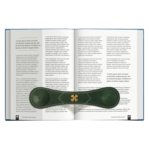 Leather Book Weight Page Holder