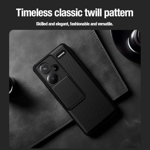 Xiaomi Redmi Note 13 Pro Plus 5G Phone Case with Slide Camera Cover, Slim Stylish Slip Shockproof Protective CamShield Case for Redmi Note 13 Pro+ Black Xiaomi Redmi Note 13 Pro Plus 5G Phone Case with Slide Camera Cover, Slim Stylish Slip Shockproof Protective CamShield Case for Redmi Note 13 Pro+ Black