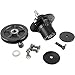 Complete Spindle Assembly with Pulley Replaces for Bush Hog Parts 50051388 & 50074053 Include All Mounting Hardware, Fit for Bush Hog RDTH, FTH, ATH, EFM, TD-1500, TD-1700 Models Finish Mowers