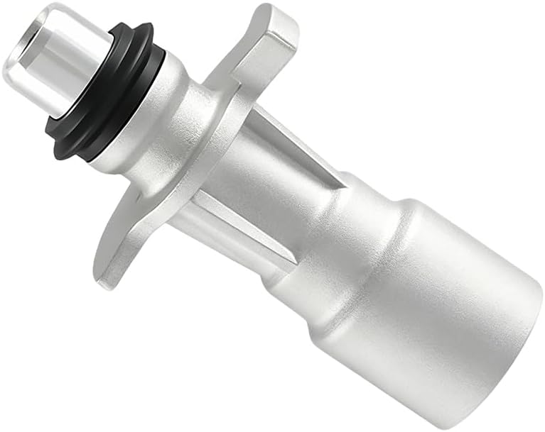 Upgrade Aluminum Engine Oil Cooler Inlet Connector with Two Water Pump Gaskets Replacement LR028136 LR030593 Compatible with Land Rover LR4 Range Rover Sport