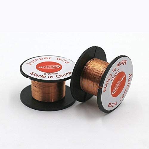 SCHOFIC [0.1MM] PCB Link Jumper Wire Copper Soldering Wire Maintenance Jump Line for Mobile Phone Computer PCB Welding Repair Tools (1) (B07ZXDF8JB) Amazon Price History, Amazon Price Tracker