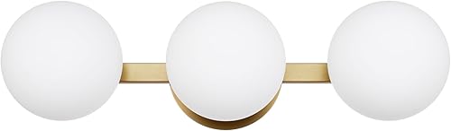 Miniatura 13 de Lámparas de tocador de baño, modernas 2 luces de globo para pared, color negro mate, lámpara de montaje en pared de porche para baño, espejos, Mate