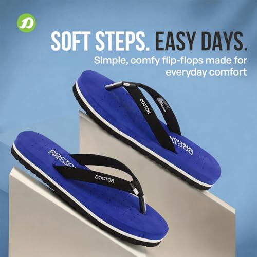 Image of DOCTOR EXTRA SOFT House Slipper for Women's Care Dr Orthopaedic Super Comfort Fitting Flat Cushion Chappal Flip-Flop for Ladies & Girl's