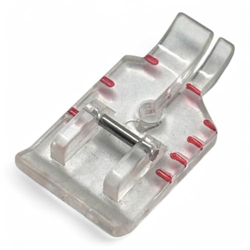 Image of ZENITH 1 /4 inch Quilting /Patchwork Sewing Presser Foot Clear Transparent Snap on Type for Automatic Electric Low Shank Sewing Machines Transparent (1 /4 inch Quilting /Patchwork Sewing Presser Foot)