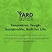 Yard Butler ISP-33 Sod Plugger - Ergonomic & Easy-to-Use Gardening Tool - for Zoysia, St. Augustine, Fescue, or Centipede Grass - Lawn Care with No Digging - Durable & Sturdy Sod Plugger