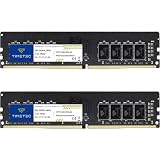 Timetec 16GB KIT (2x8GB) DDR4 2400MHz (PC4-2400T) PC4-19200 UDIMM Desktop RAM – 288-Pin 1.2V CL17 Non-ECC Unbuffered DIMM Memory Module Upgrade