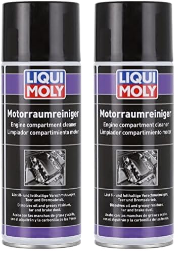 LIQUI MOLY Motorraumreiniger | 400 ml | Autopflege | Art.-Nr.: 3326, 1 Packung (Packung mit 2)