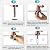 EKRTE Commercial Water Filtration Faucet Brass Drinking Water Purifier Faucet, Matte Black Kitchen Bar Sink Drinking Water Purifier Faucet