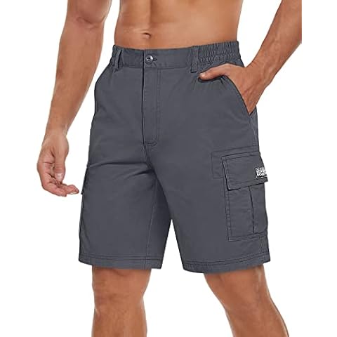 TACVASEN Bermuda Shorts Herren Sommer Halblang Shorts Cover