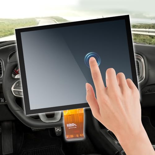 Image of 8.4 inch LCD Touch Screen Replacement for Dodge RAM Jeep Chrysler 2017-2022 Uconnect 4 4C UAQ UAS, Compatible with Part # LA084X01(SL)(02)