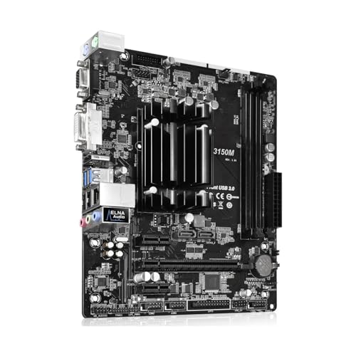 scheda madre Scheda madre Fit For ASrock N3150M con processore Intel Quad-Core N3150 DDR3 16 GB PCIe 2.0 x SATA3 Micro ATX