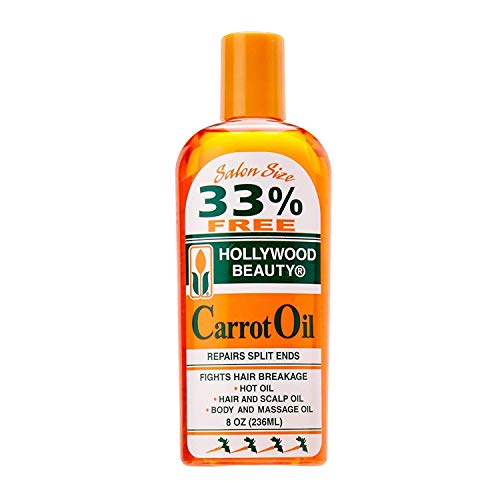 Hollywood Beauty Carrot Oil Scalp Treatment 8 Oz
