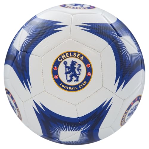 Icon Sports Officially Licensed Chelsea FC Regulation Size 5 Kaleidoscope Soccer Ball