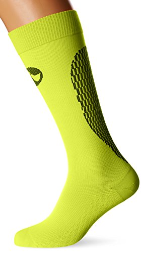 Medilast D322YN - Calcetines de Running Unisex, Color Amarillo neón, Talla M