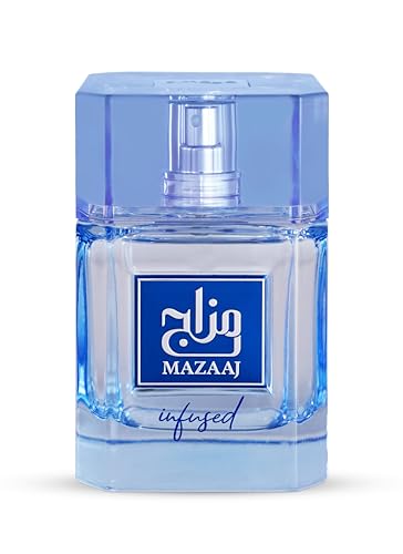 Zimaya Mazaaj - Eau de Parfum infuso da uomo, 100 ml