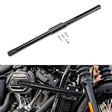 Mofun Gloss Black Highway Engine Guard Crash Bar Compatible with Harley Softail 2018-2025, Front Crash Bar Fit Street Bob FXBB Fat Boy FLFB/S Heritage FLHC/S Breakout Low Rider S FXLRS