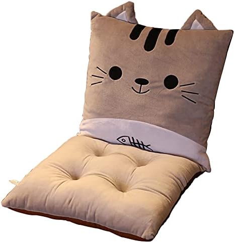 Zerxi 40 x 80 cm Thick Printed Chair Cushion Soft Square Seat Pad Breathable One-piece Style Seat Mat with Fixable Rope Strings for Office Dining Classroom Garden (Bohemia #2)