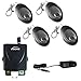 Visionis FPC-5229 4 Mini 315mhz Wireless Fixed Code Remote with One Channel RF Receiver and Power Supply Kit