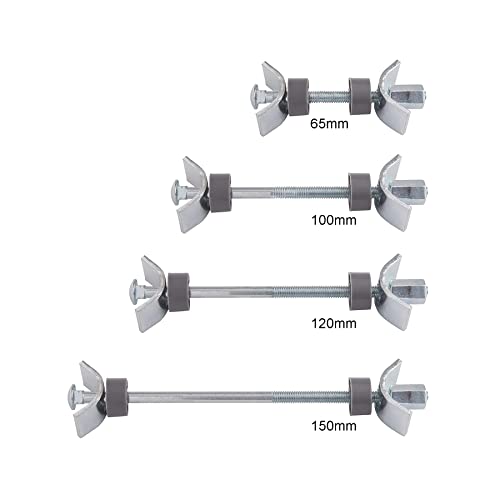 GEFONG Worktop Connecting Bolts Length M6x150mm Galvanized Steel Kitchen Furniture Connecting Screws for Jointing Clamping and Fixing 10 Pieces - Image 4
