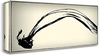 ArtDirect Ling, Tang 24x14 Gallery Wrapped Canvas Museum Art Titled: Silk Ink I