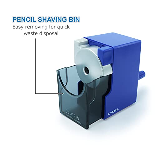 Carl Pencil Sharpener, Coloris, Blue, Cp-100A #TOP4