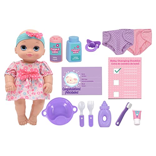 Muñeca New Adventures Cuddle Kids 25 cm con 17 accesorios miniatura 1