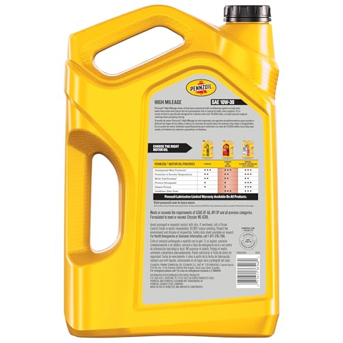 Pennzoil 550045205 High Mileage 10W-30 Motor Oil thumb #1
