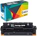Do it Wiser Compatible Toner Cartridge Replacement for Canon 046 046H CRG 046 046H Color ImageCLASS MF733Cdw, ImageCLASS MF731Cdw, ImageCLASS MF735Cdw, LBP654Cdw (Black)