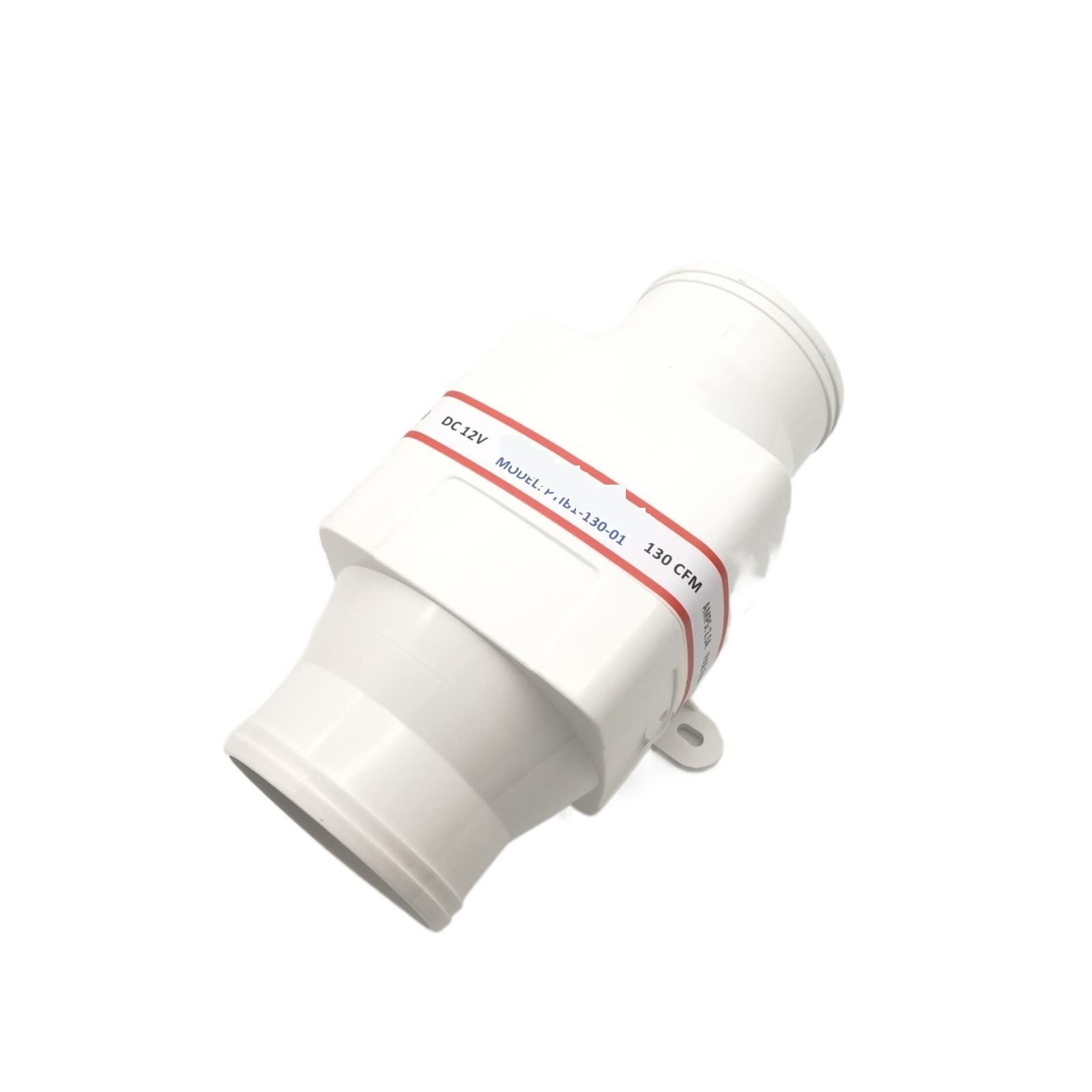 Extracteur d'air 12V 24V DC ventilateur d'échappement 3 pouces droit silencieux pour fourgon et bateau