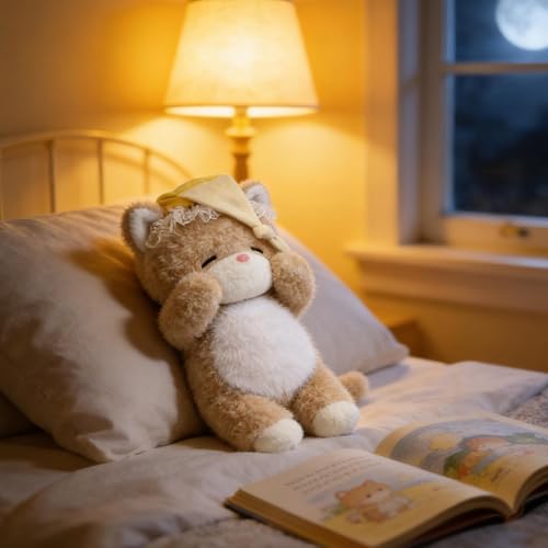 Coussin chat doudou doux pour canapé et chambre à coucher - 7