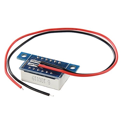 Quata Voltmetro digitale a LED, indicatore di
