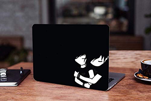 Image of GalaxsiaTM Boy and Girl Vinyl Laptop Skin /Sticker /Cover /Decal Compatible for Any 14 inch Inches Laptop (Hp /Dell /Sony /Acer /Lenovo /Asus. Etc) Or Notebook.
