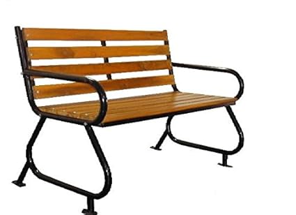 kaushalendra Garden Patio Wooden Bench for Indoor Outdoor