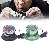 TIKATARER Watch Repair Imblor, Zestaw 2PCS, Kompaktowy Rozmiar, Plastikowy Klips Naczelników na Lupie do Okularów Klip na Szkło Powiększającym z Skrzynkami do Przechowywania, Klip na