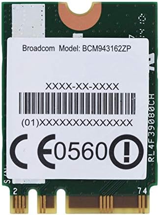 ASHATA WIFI Card, Dual Band 2.4G/5G 433Mpbs Network NGFF Wireless WIFI Card for Lenovo