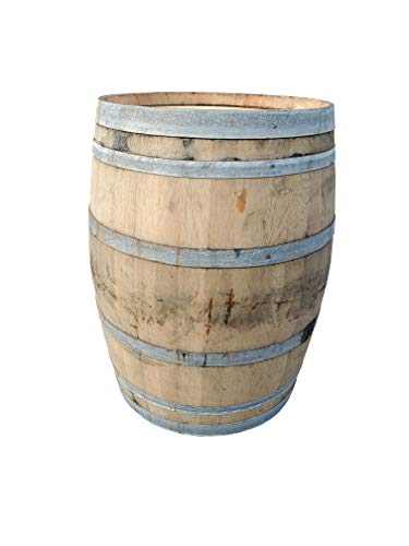 Mgp Master Garden Products Wb-35 Oak Wood Whole Wine Barrel, 26" D X 35" H, Tan #TOP2