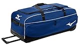 Mizuno Equipment Wheel Bag, 36 x 15 x 15-Inch, Black
