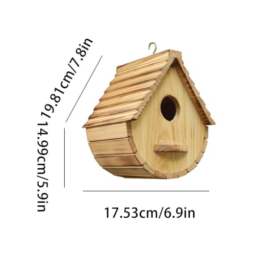 Casa de madera Swallow Cottage decorativa y ventilada para exteriores 6