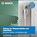 Bosch WGB244A40 Serie 8 Frontlader Waschmaschine 9 kg, 1400 UpM, Made in Germany, Speed Perfect, i-DOS mit Waschmittelscan, Iron Assist - reduziert Knitterfalten, Mini Load, Home Connect, Weiß